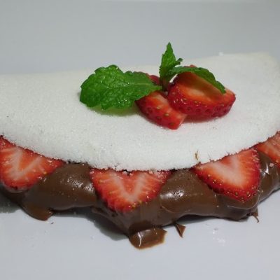 Tap Morango com Nutella - Sabor da fruta Sucos